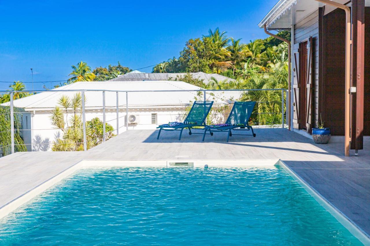 Lala Mangue-4Chambres-8Pers-Piscine Privee-Vue Mer Сент-Роз Екстер'єр фото